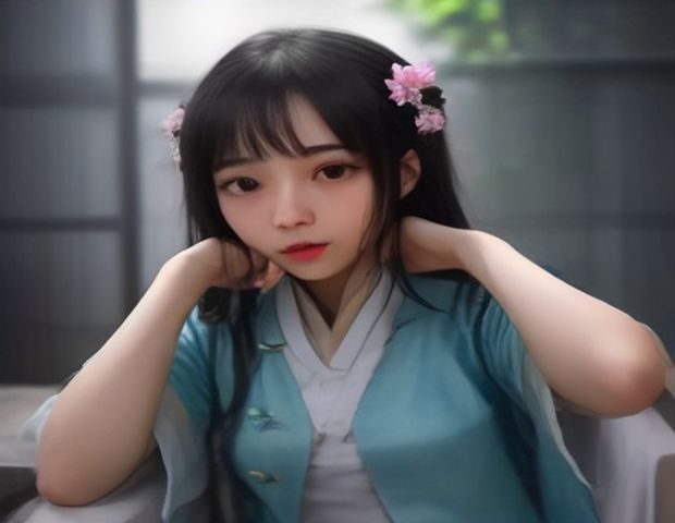 二次元风格的伪娘文化主题插图，画面呈现温柔女性化装扮的动漫角色，背景为书架与屏幕，色调以酒红米金为主，整体氛围知性而文艺，契合伪娘网站的文化研究主题